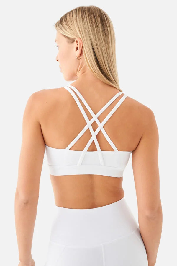 White Sport Bra