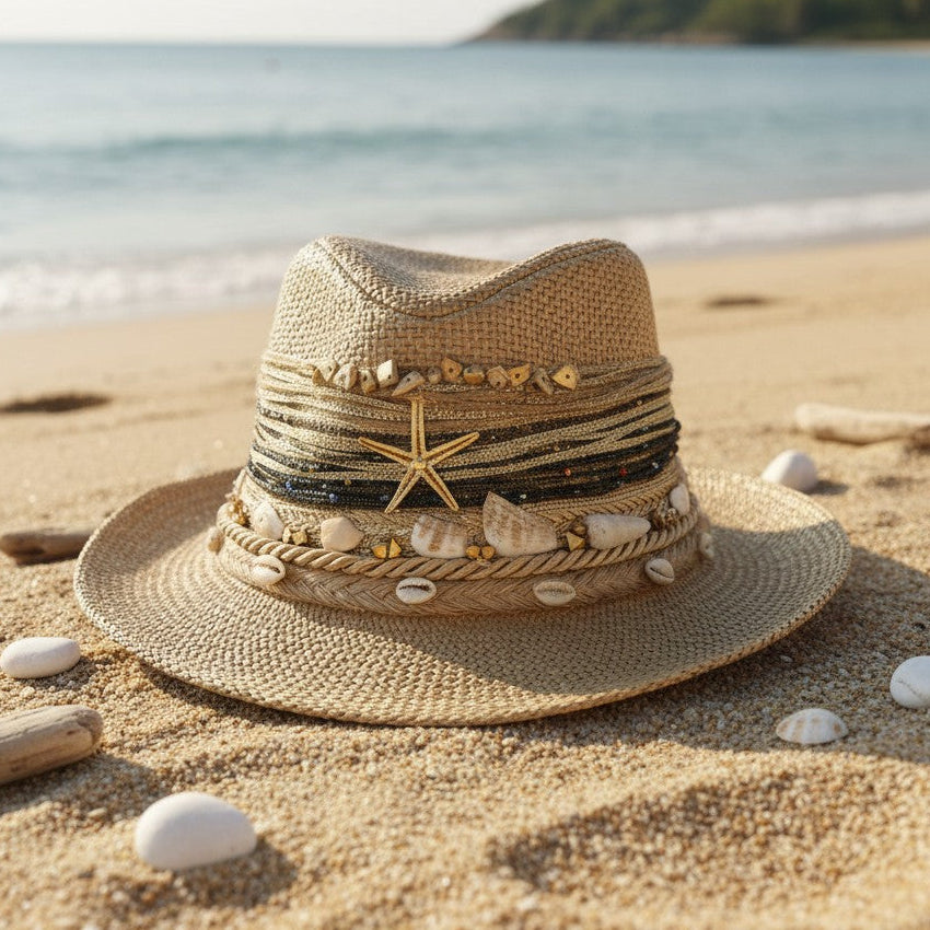 Starfish Straw Fedora