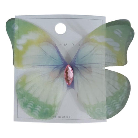 green Butterfly Hair Pin S-0