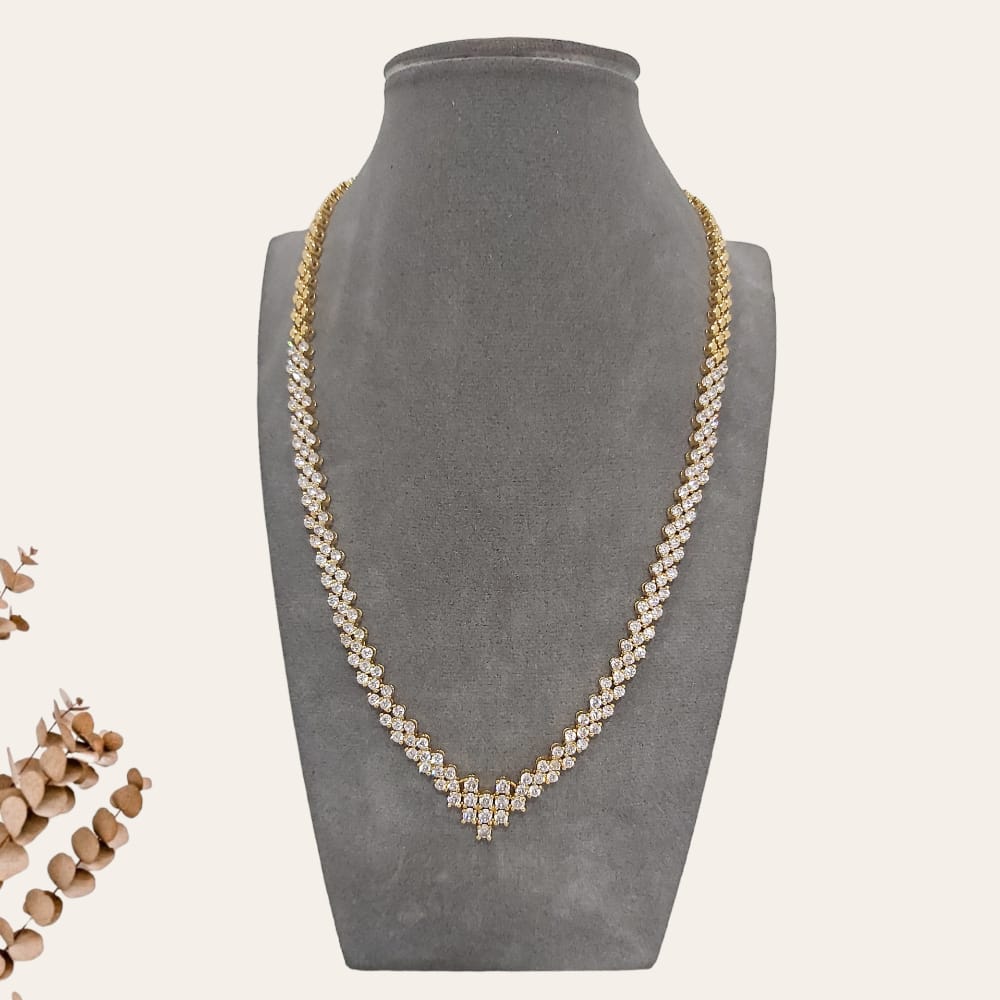 Gold Sparkly Stones Bridal Set 4