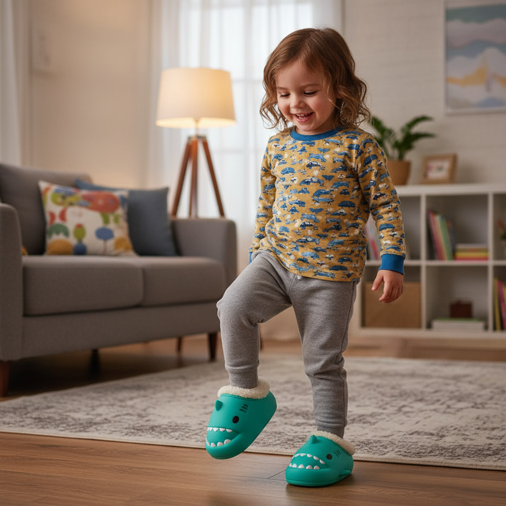 Shark Winter Slippers