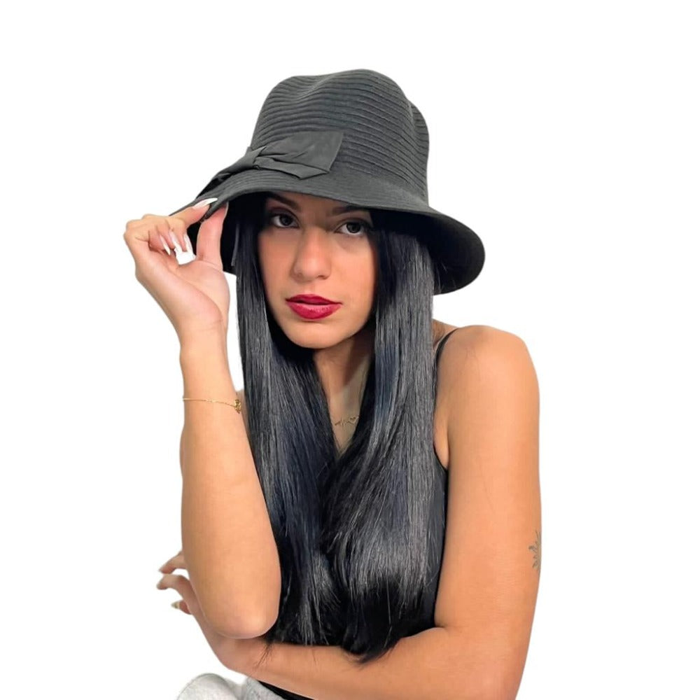 Straw Wool Hat S-80
