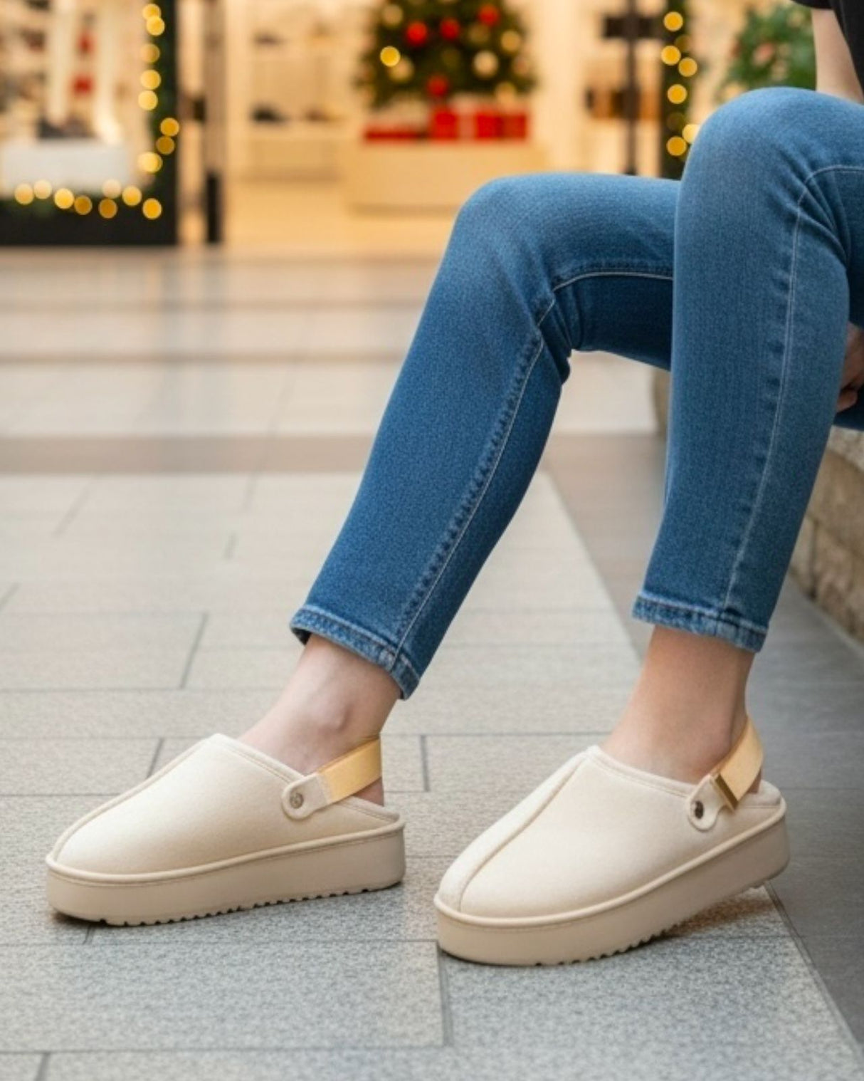Beige Slipper