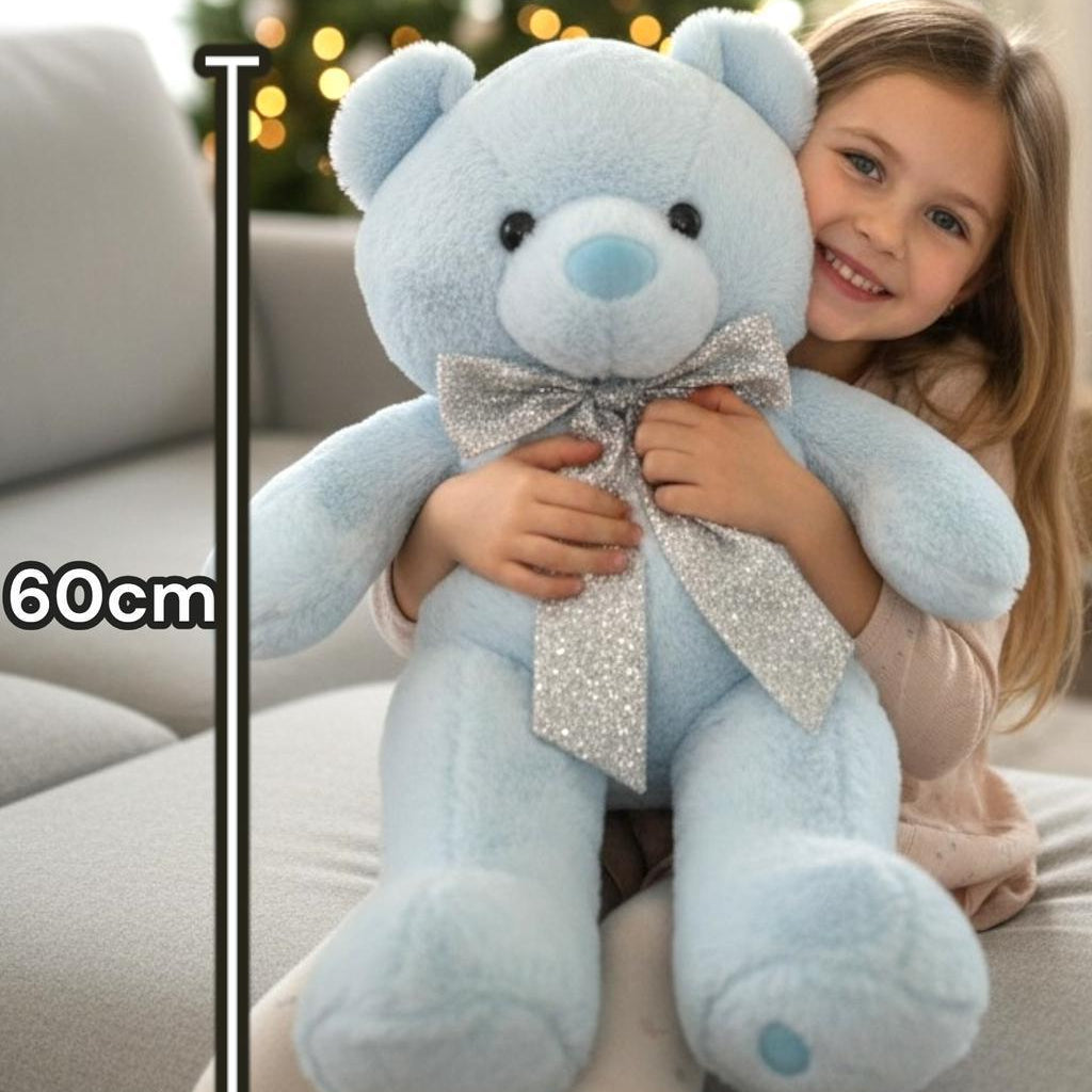 60cm Blue Teddy Bear