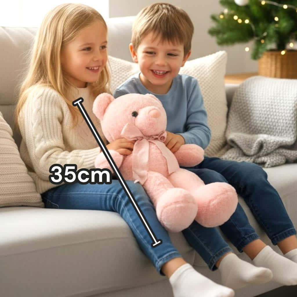 35cm Pink Teddy Bear