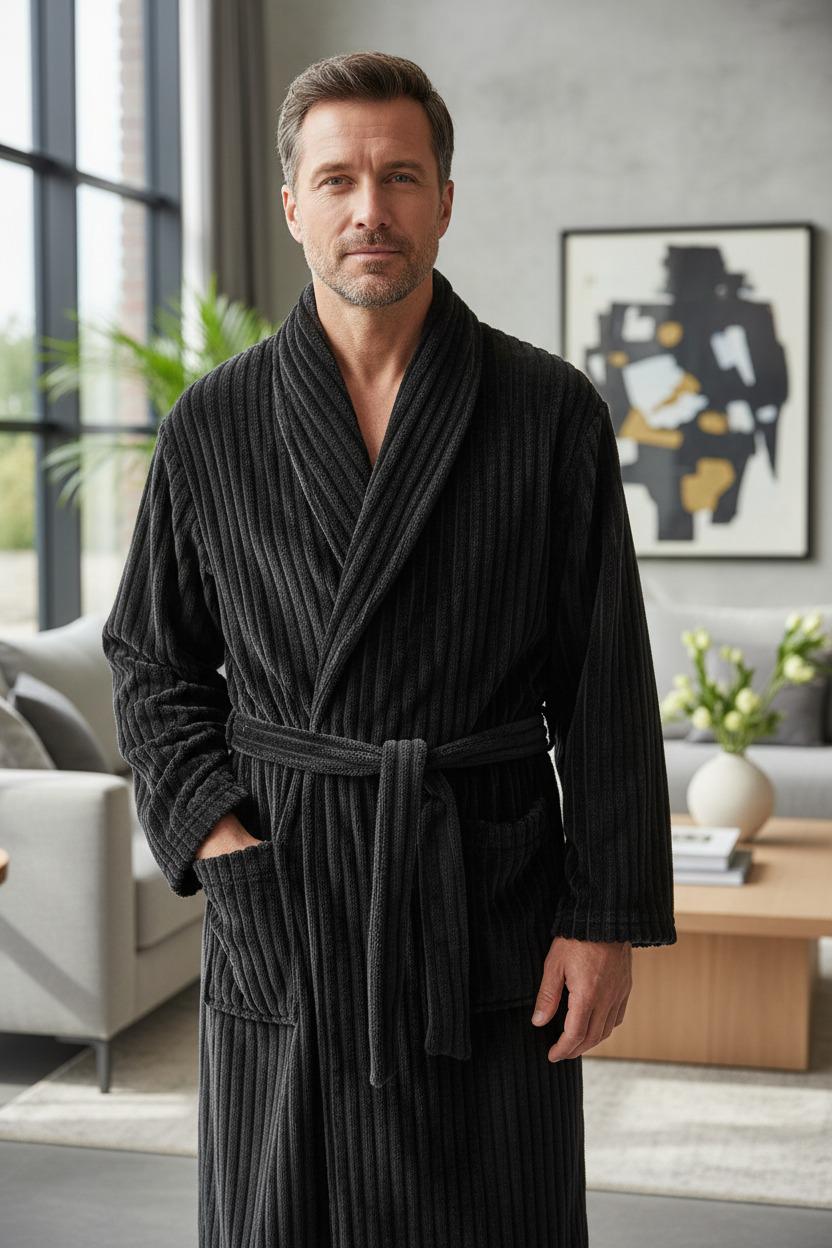 Black men robe