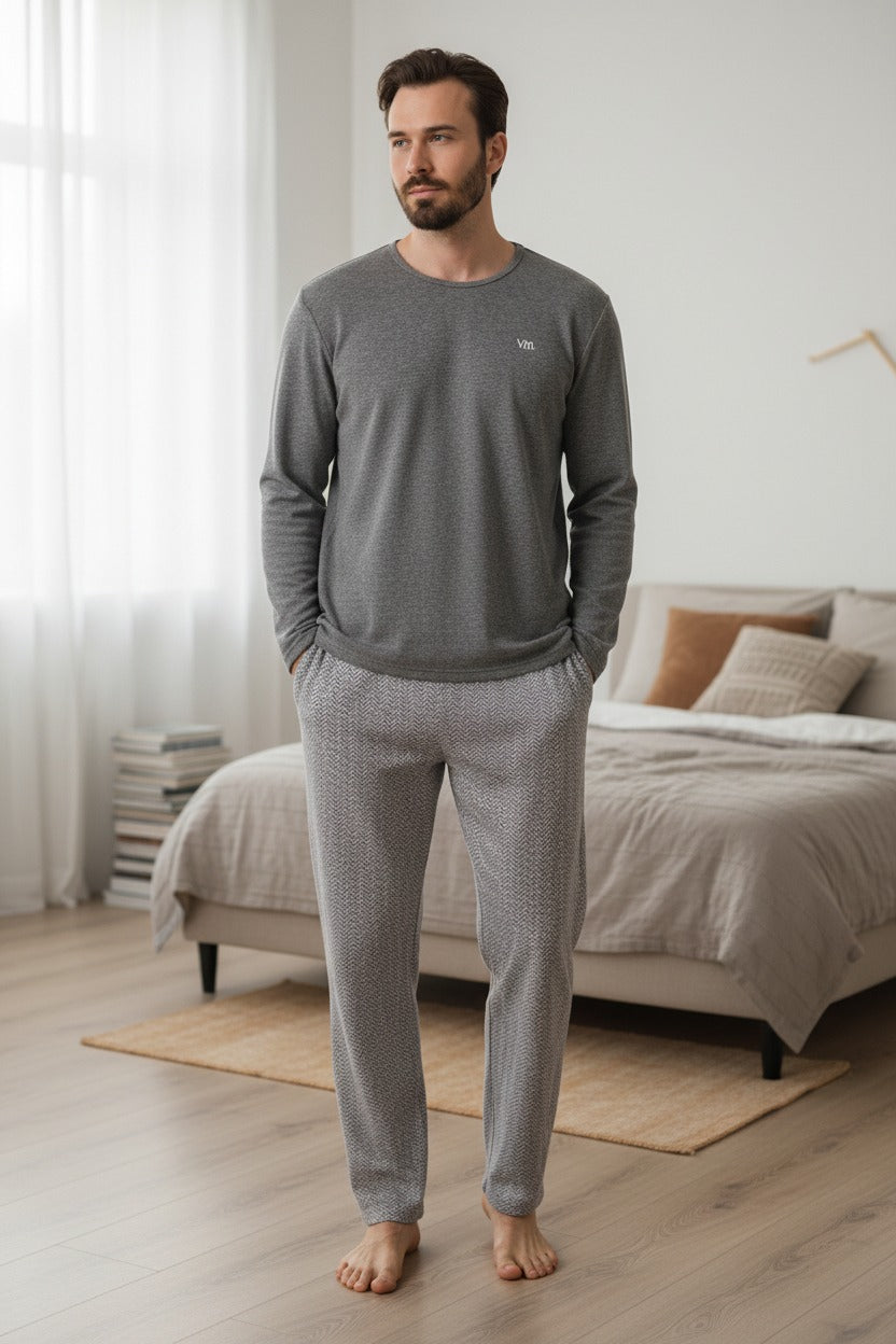 Grey Men Thick PJ