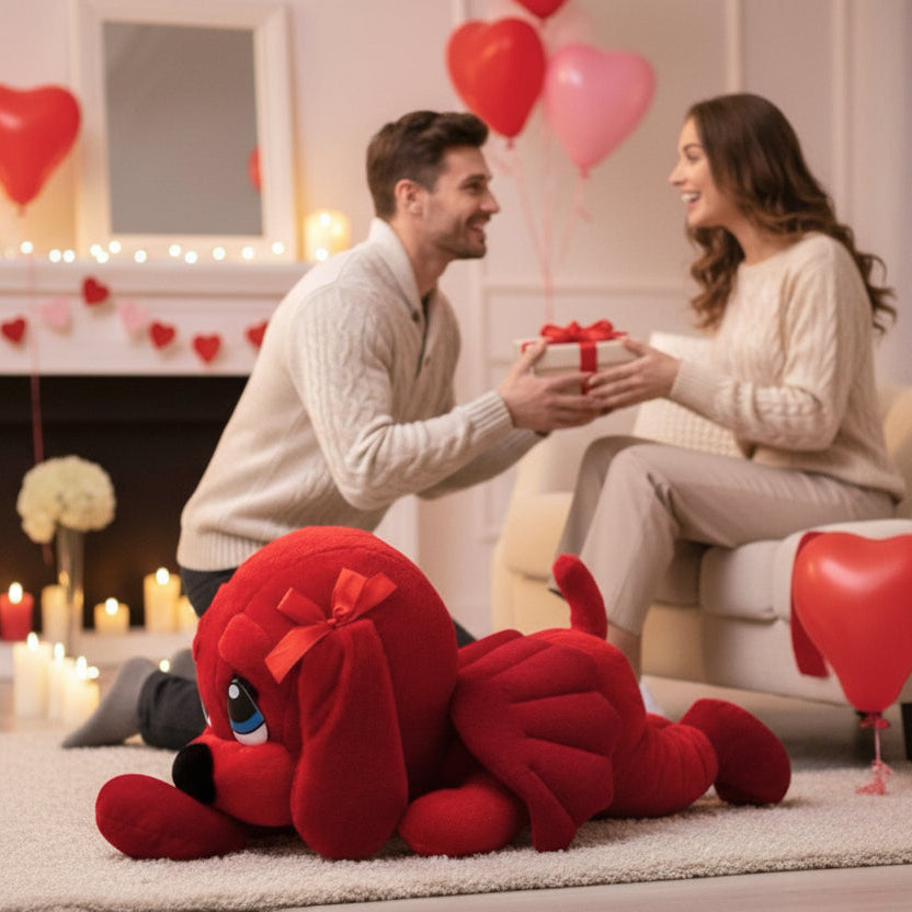Valentines Dog Plushie