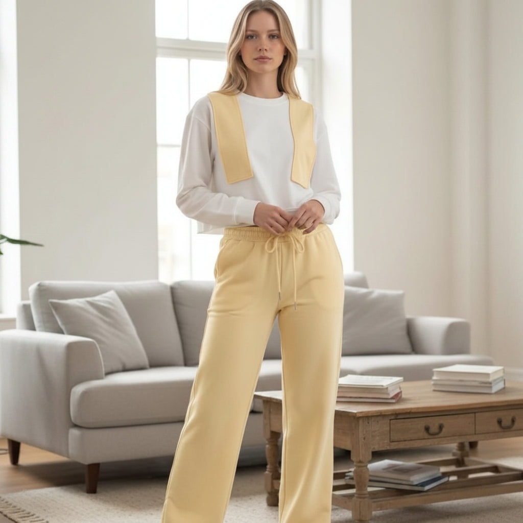 Butter Yellow Jogging Set