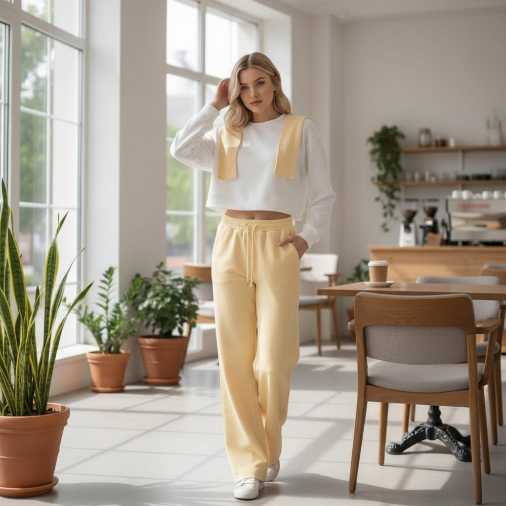 Butter Yellow Jogging Set