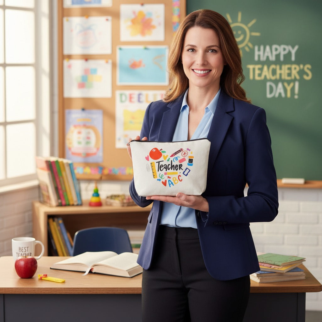 Teacher ABC Pouch