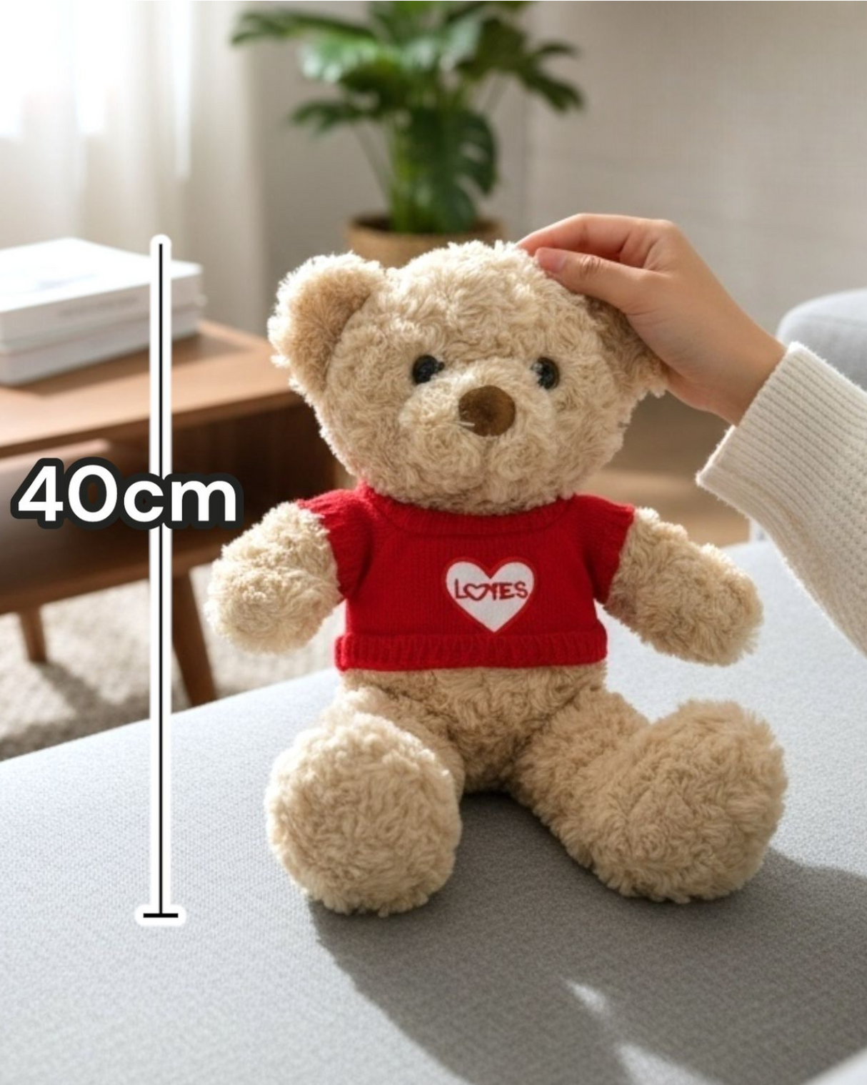 Love Sweater Teddy 40cm