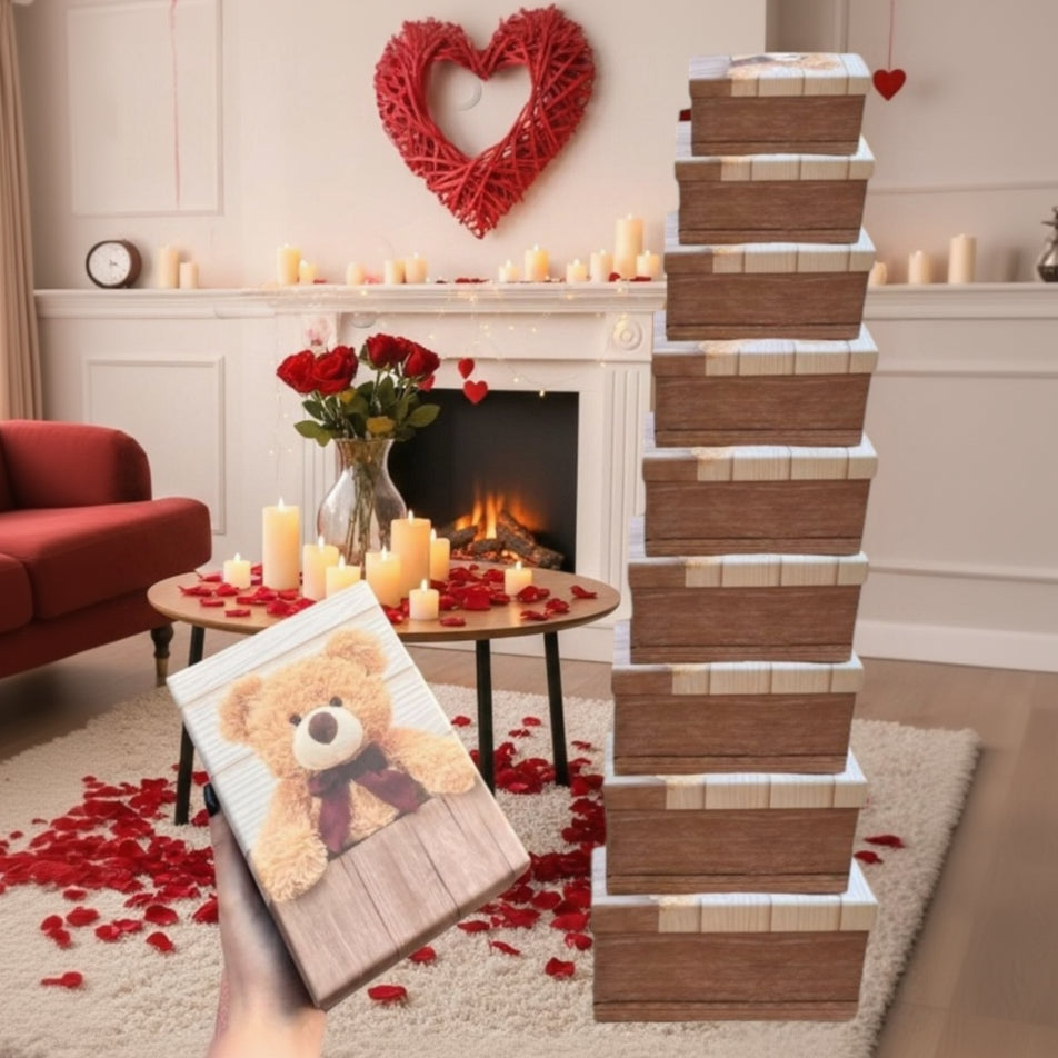 Bear Valentines Box Set 10pcs