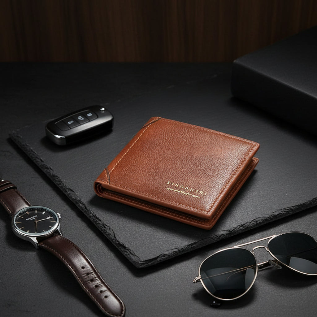 Classic Brown Leather Wallet