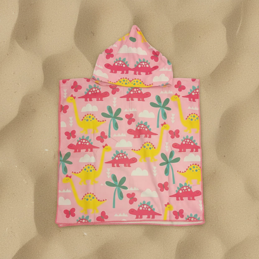 Pink Beach Poncho