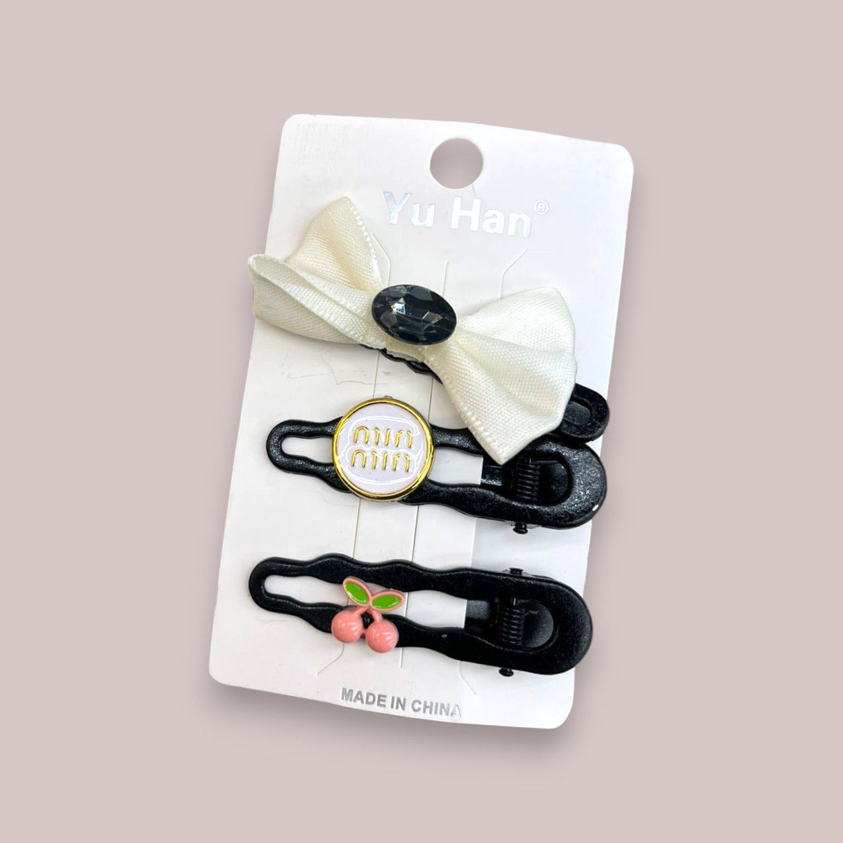 Elegant Bow Hairpin Set