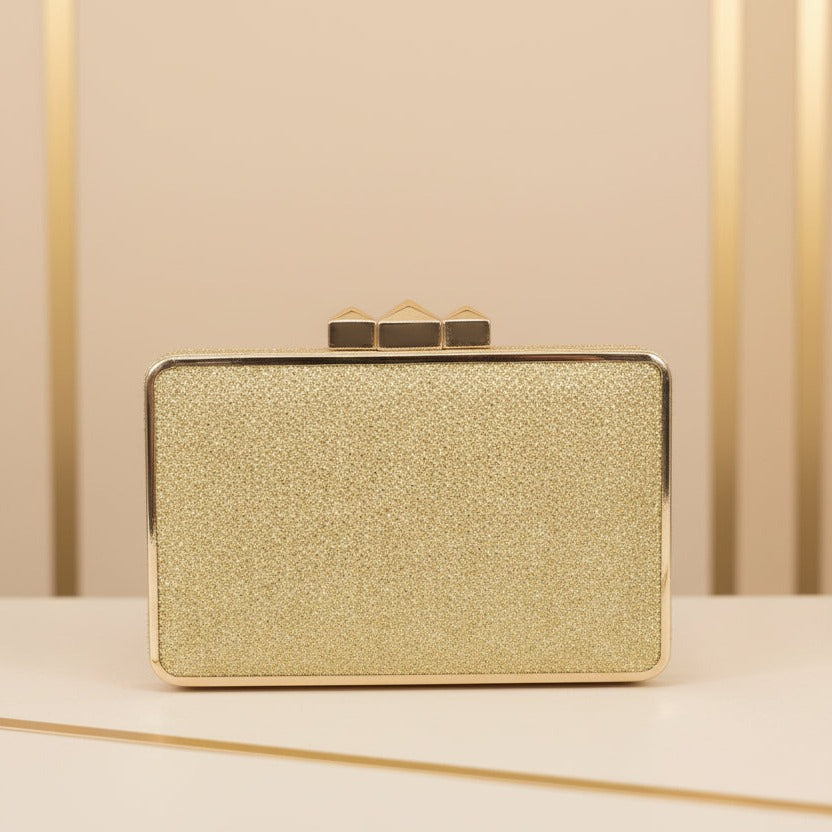 Gold Midnight Glam Clutch