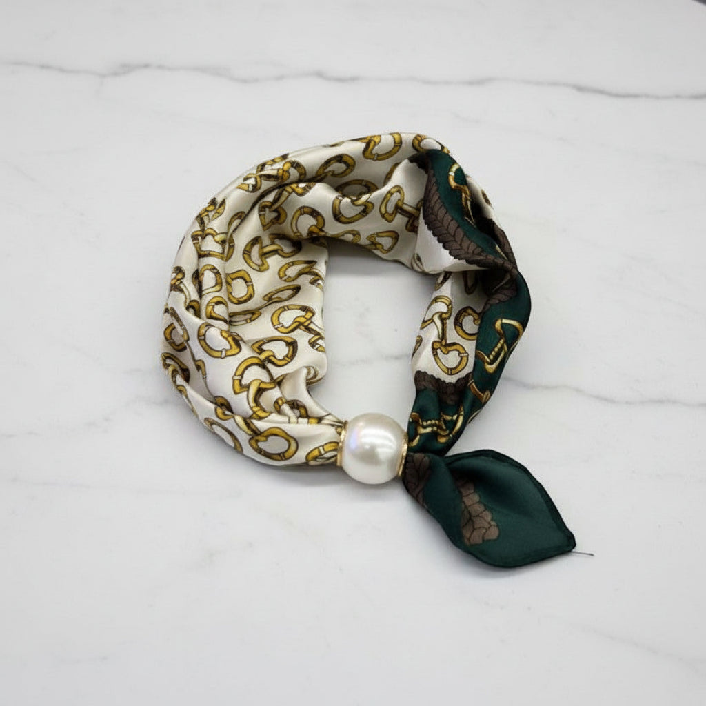 Green Classy Foulard