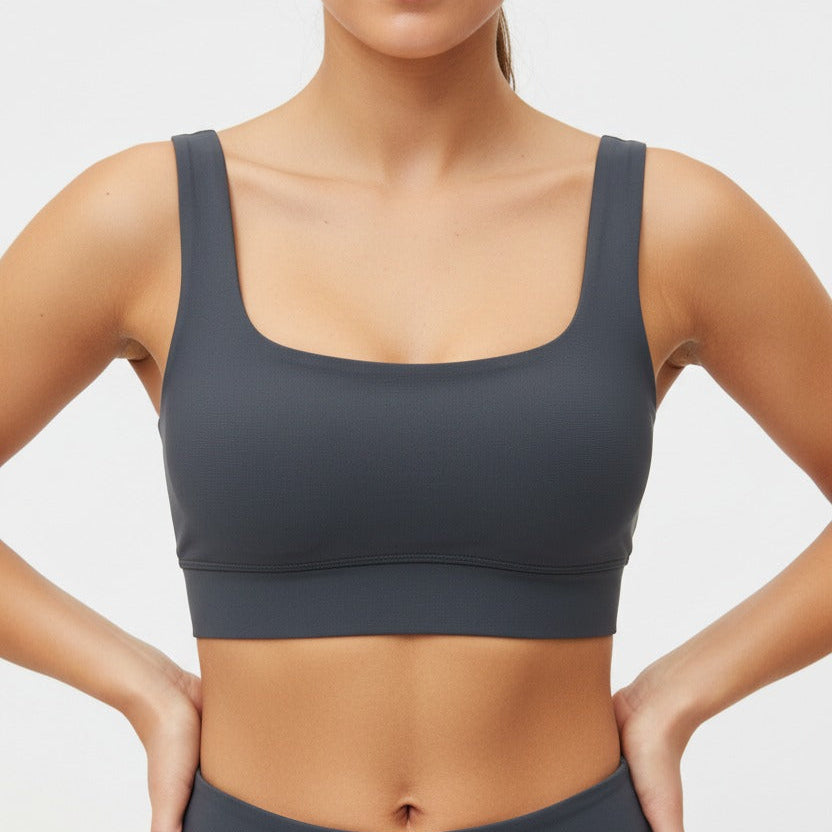 Grey Sport Bra