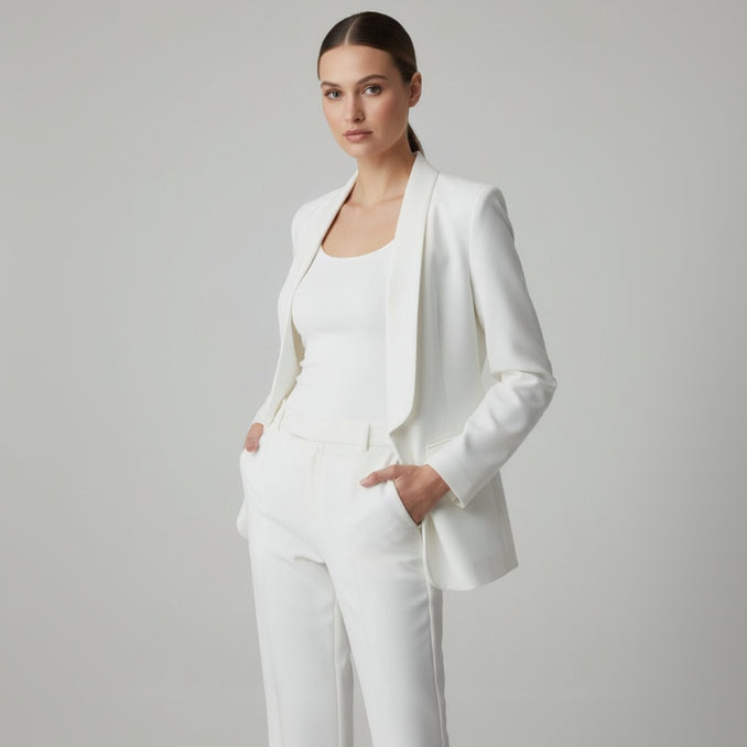 White Blazer