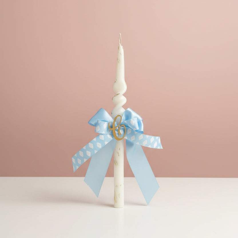 Custom Twist Clouds Candle