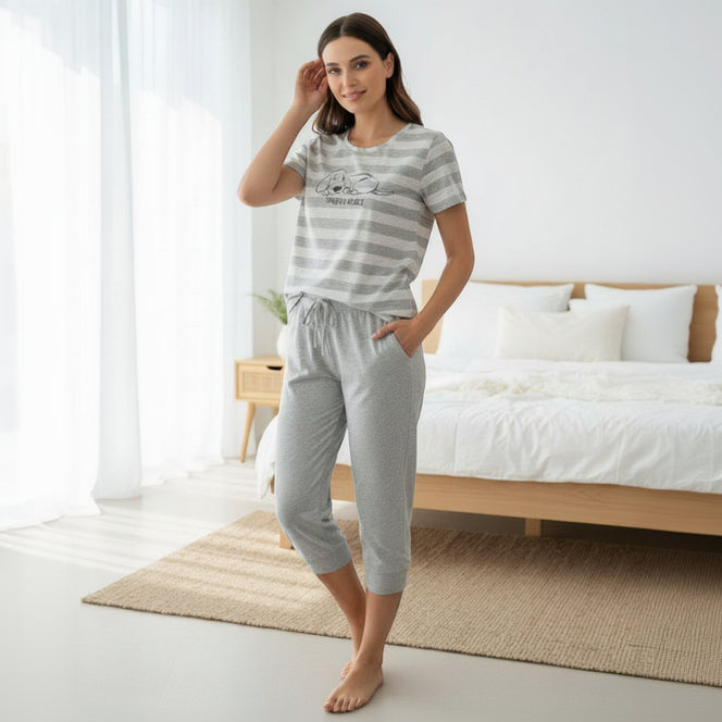 Grey Stripe PJ