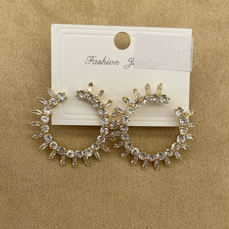 Halo Hoop Earrings
