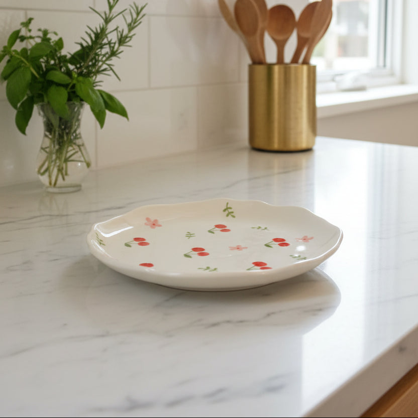 Cherry Ceramic Bowl Set