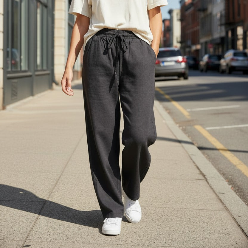 Black Linen Pants