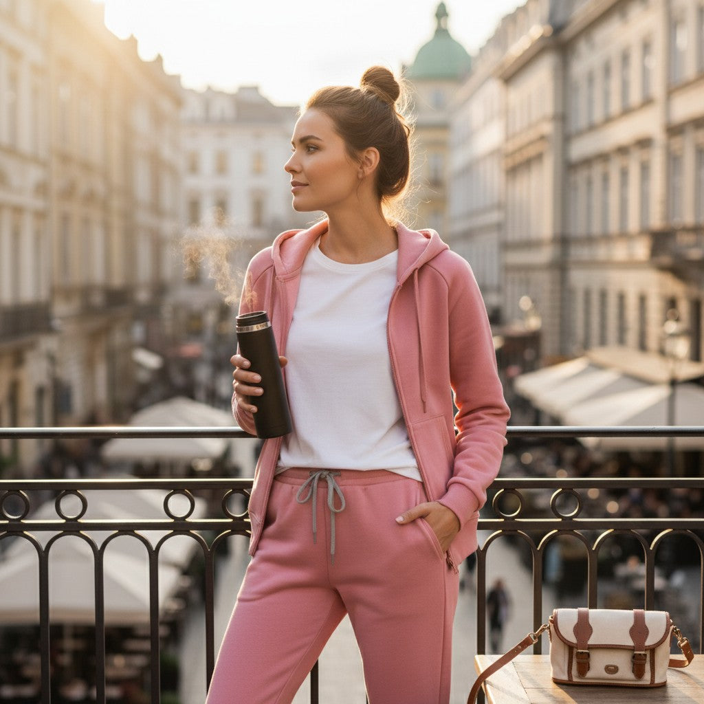 Pink Jacket Set