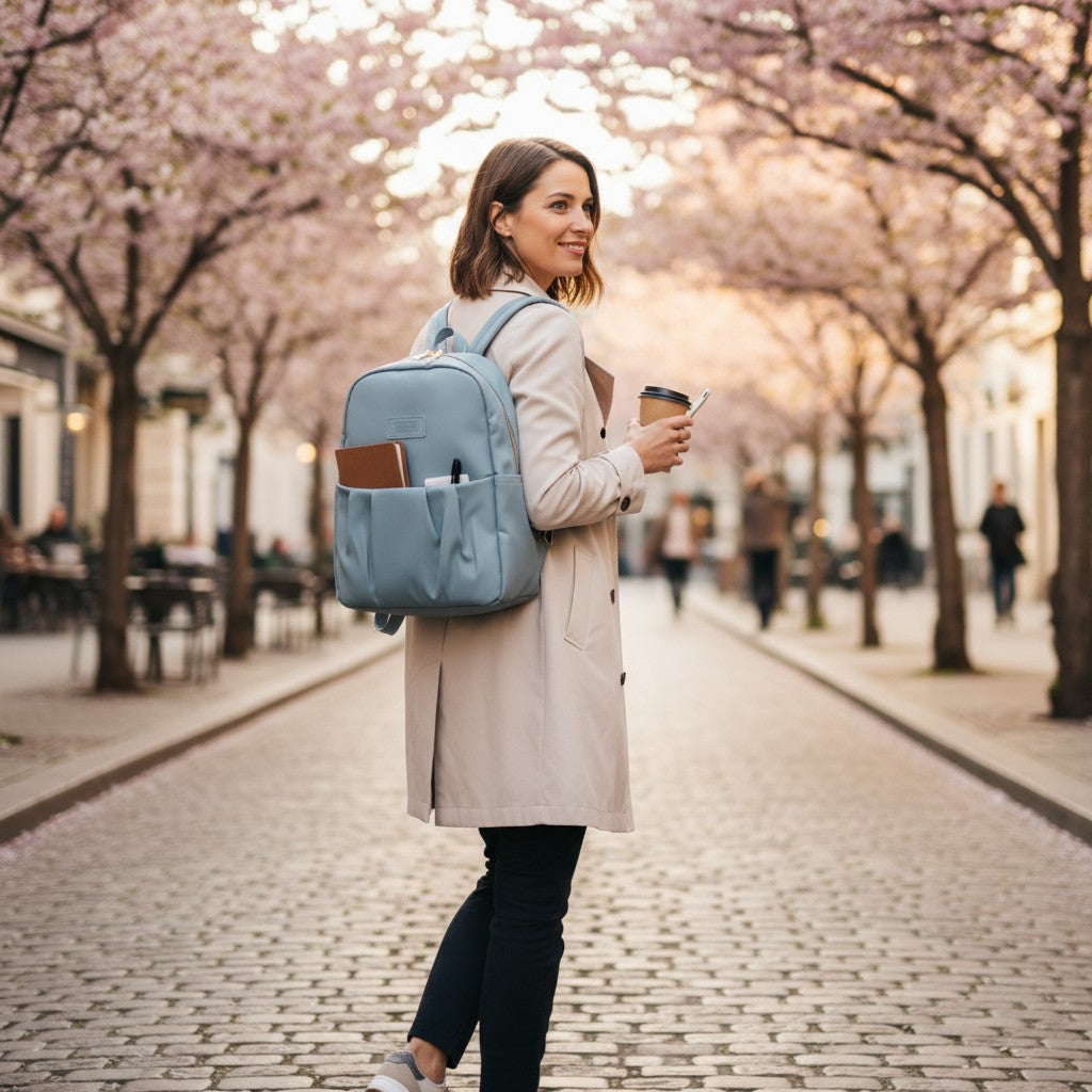 Blue Backpack