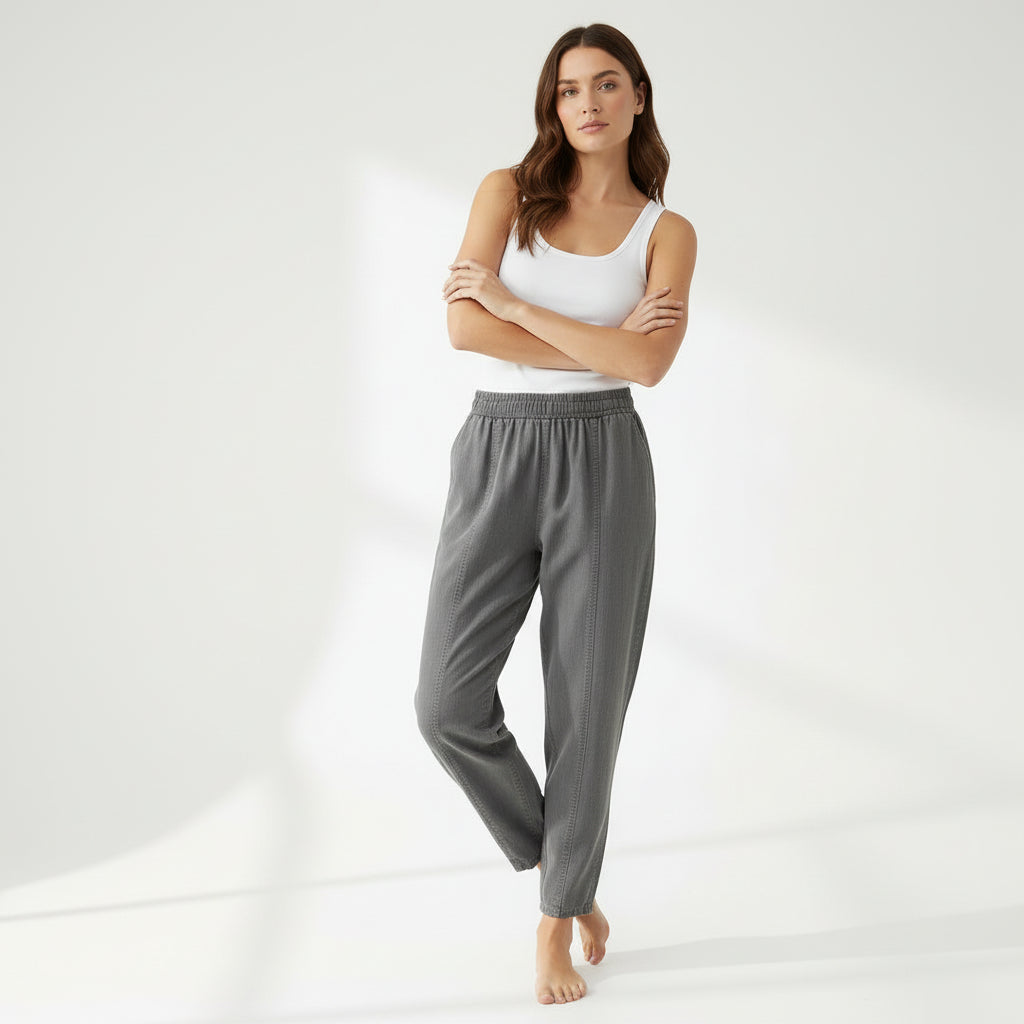 Grey Relaxed Pants