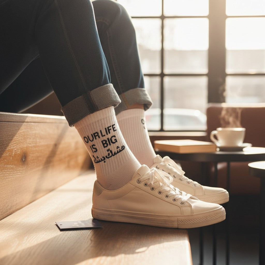 “Our Life is Big” Socks