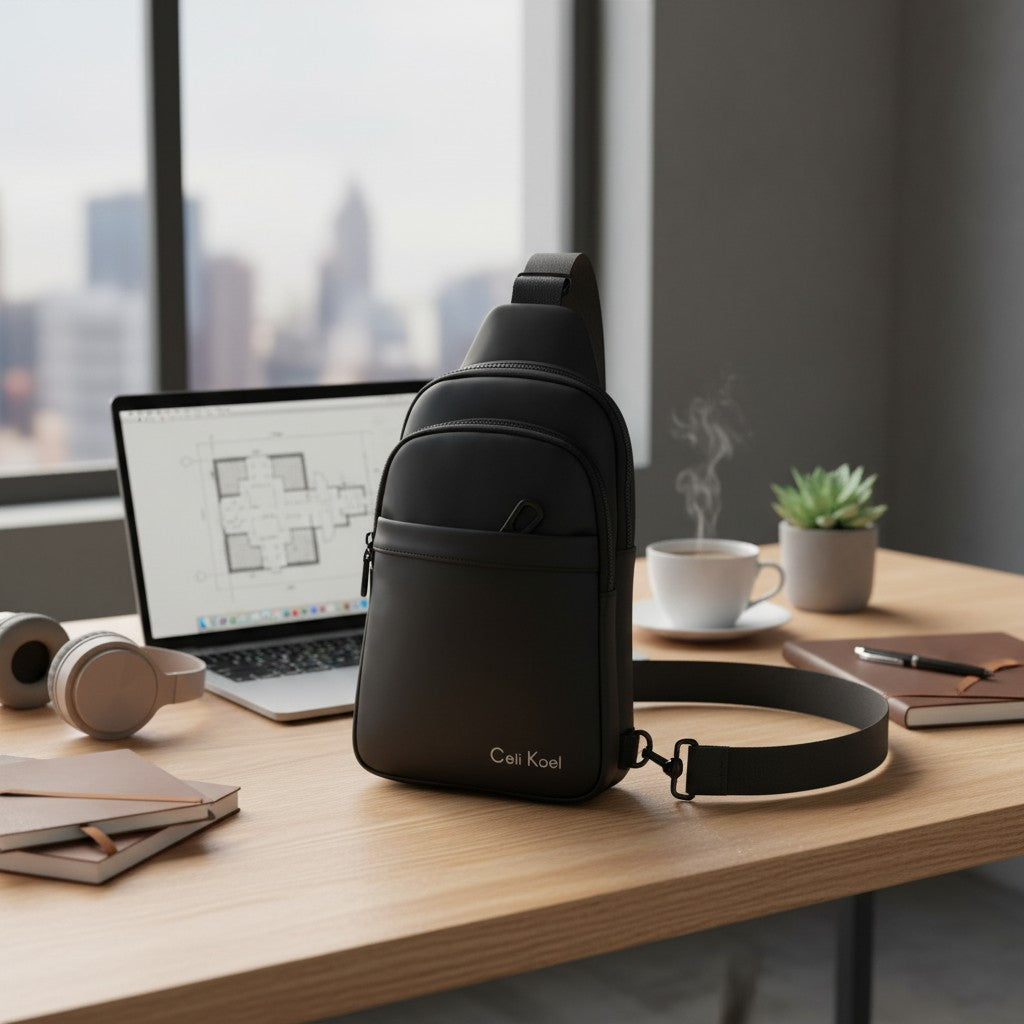 Black Sling Bag