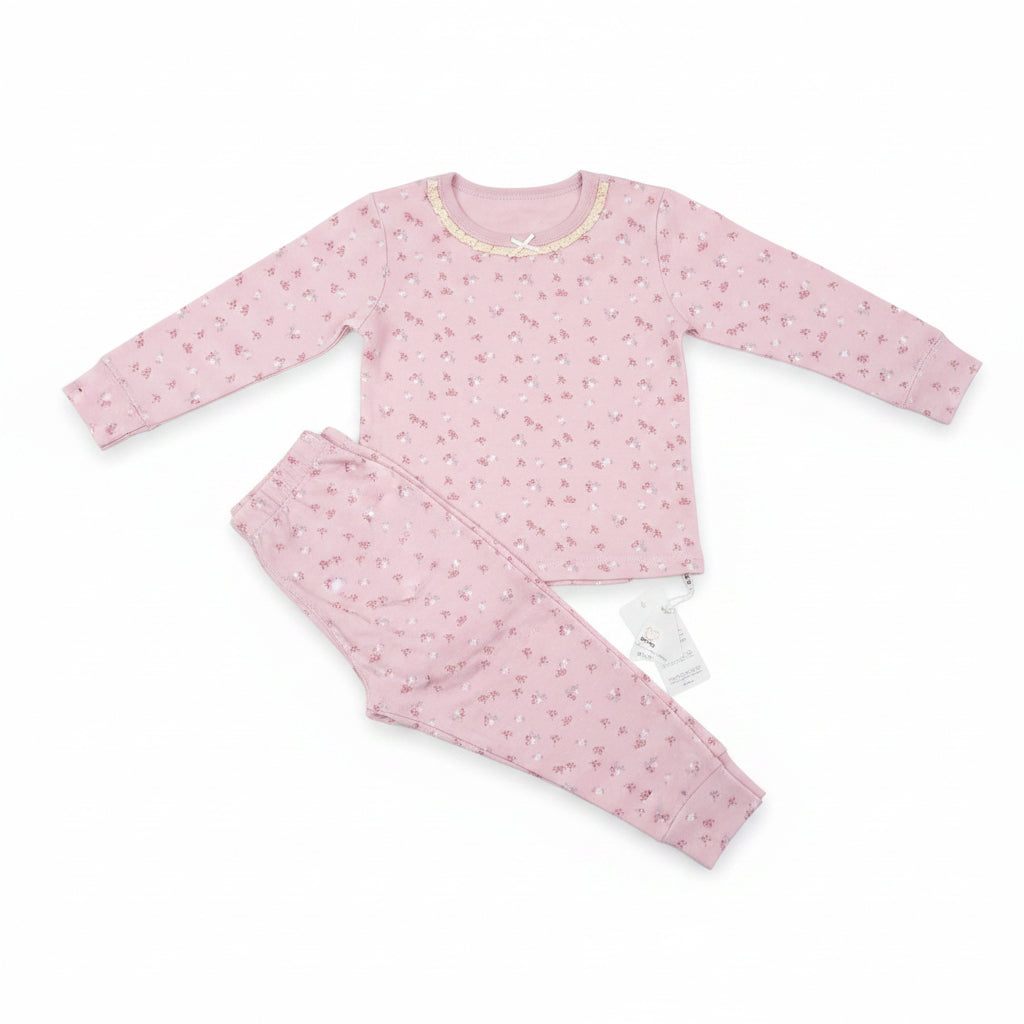 Lilac Floral Kids PJ