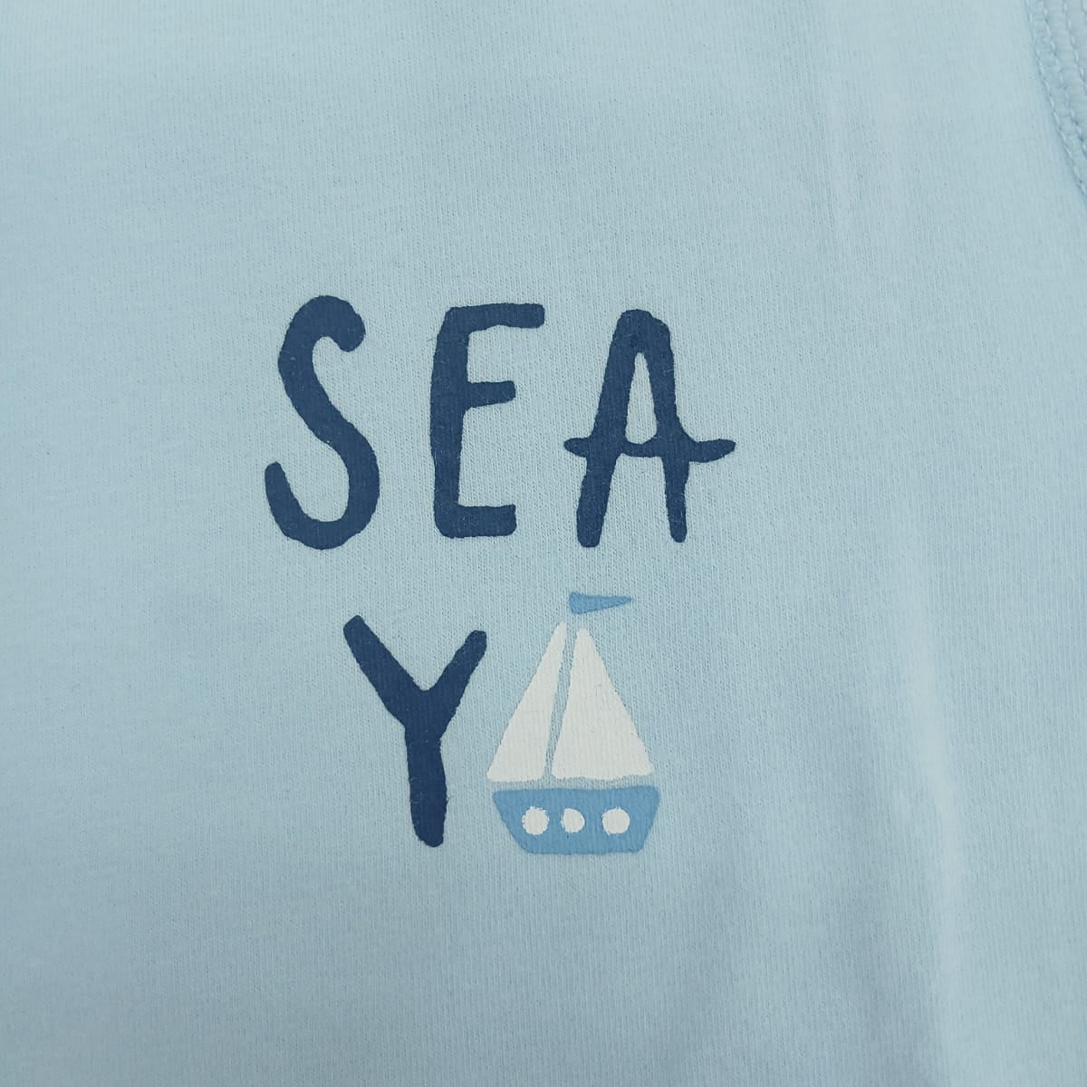 Blue Sailboat Kids PJ