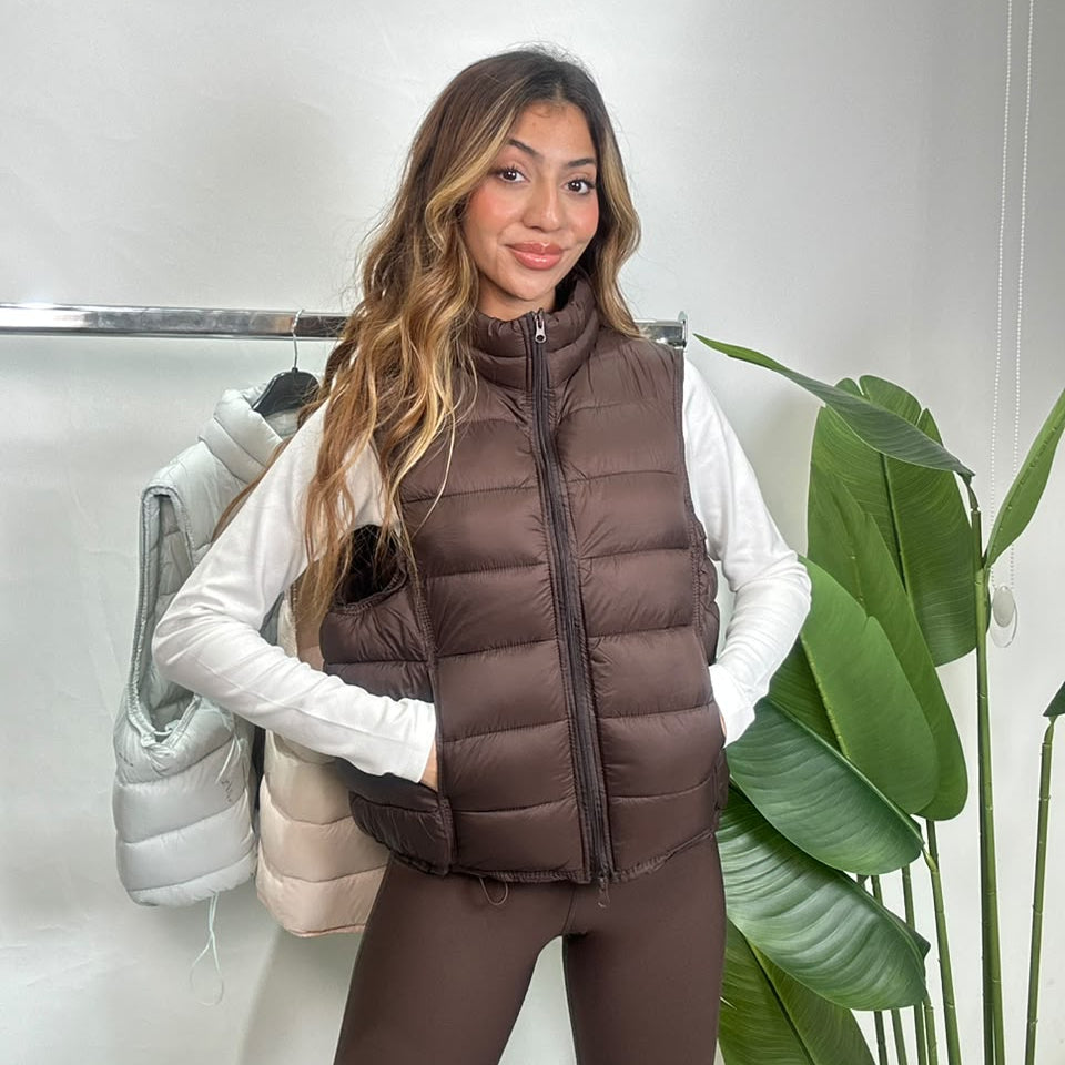 Quilted Puffer Vest