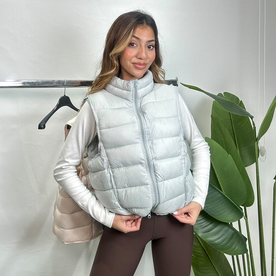 Quilted Puffer Vest