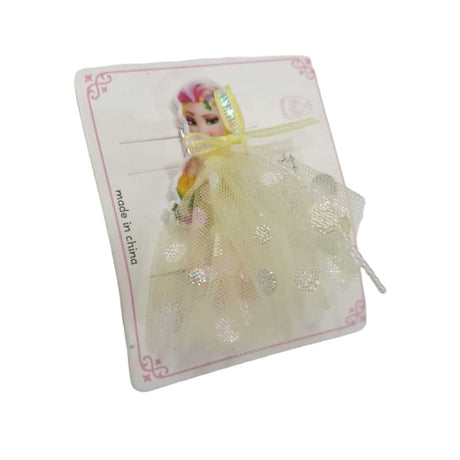 Yellow Princess Hairpins