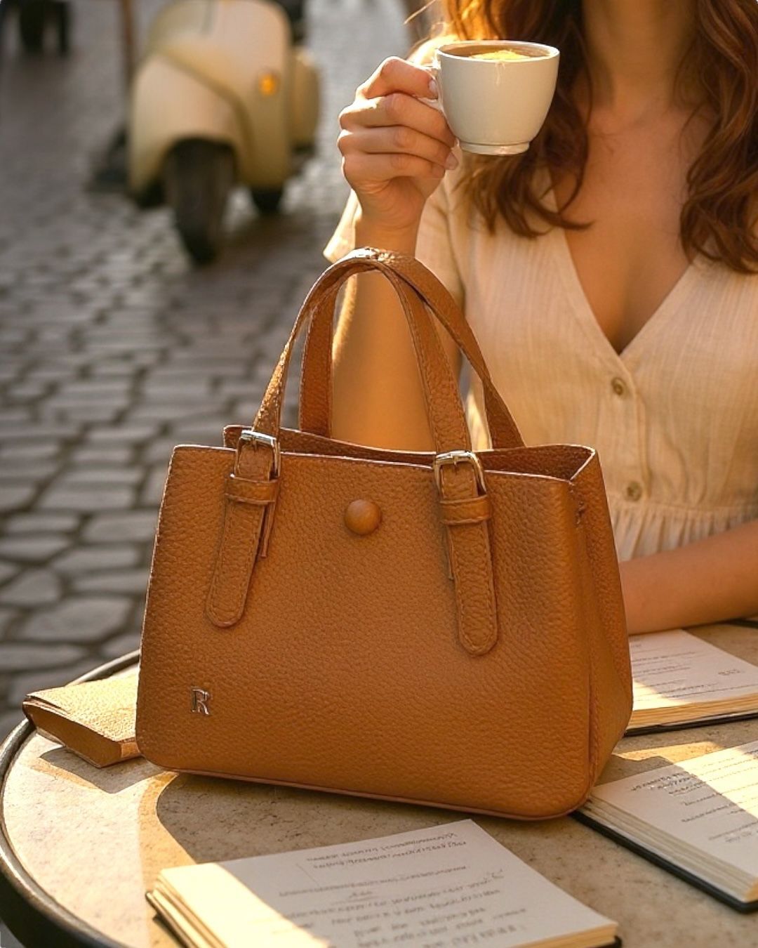 Timeless Leather Shoulder Bag