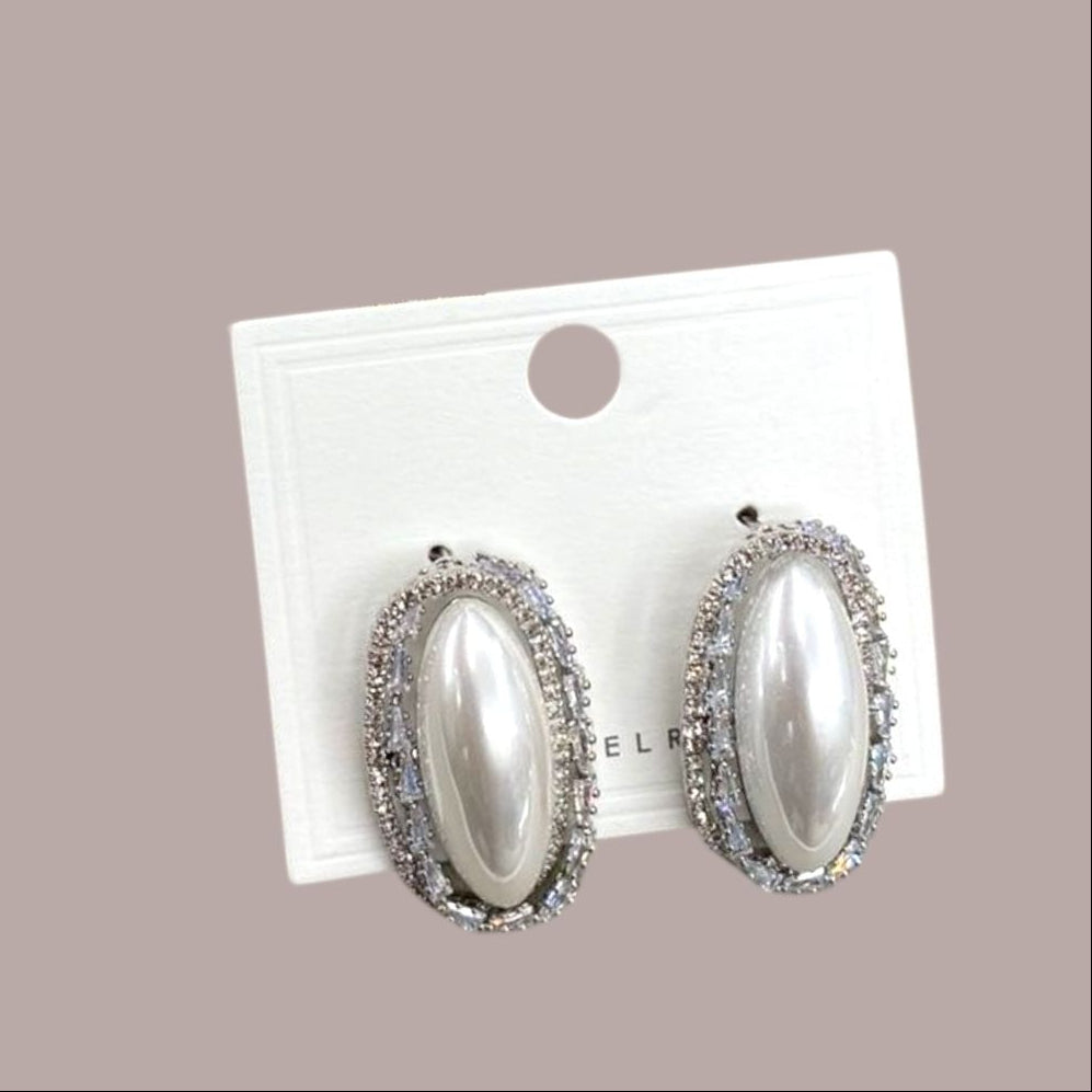 Pearl earrings