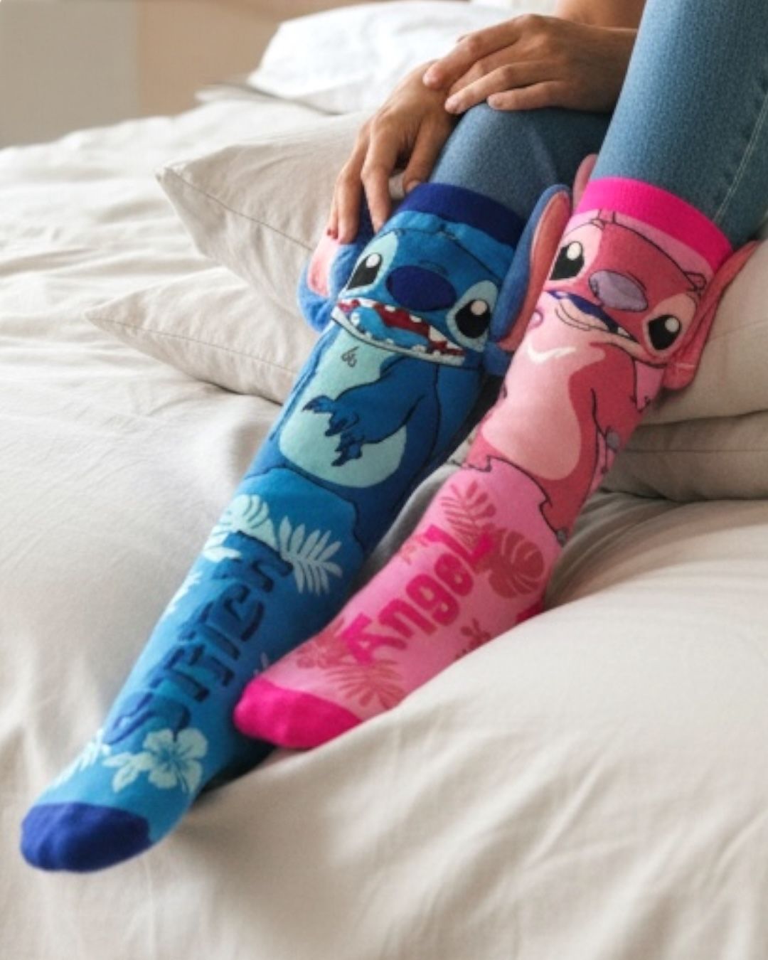 Stich Colorful Long Socks