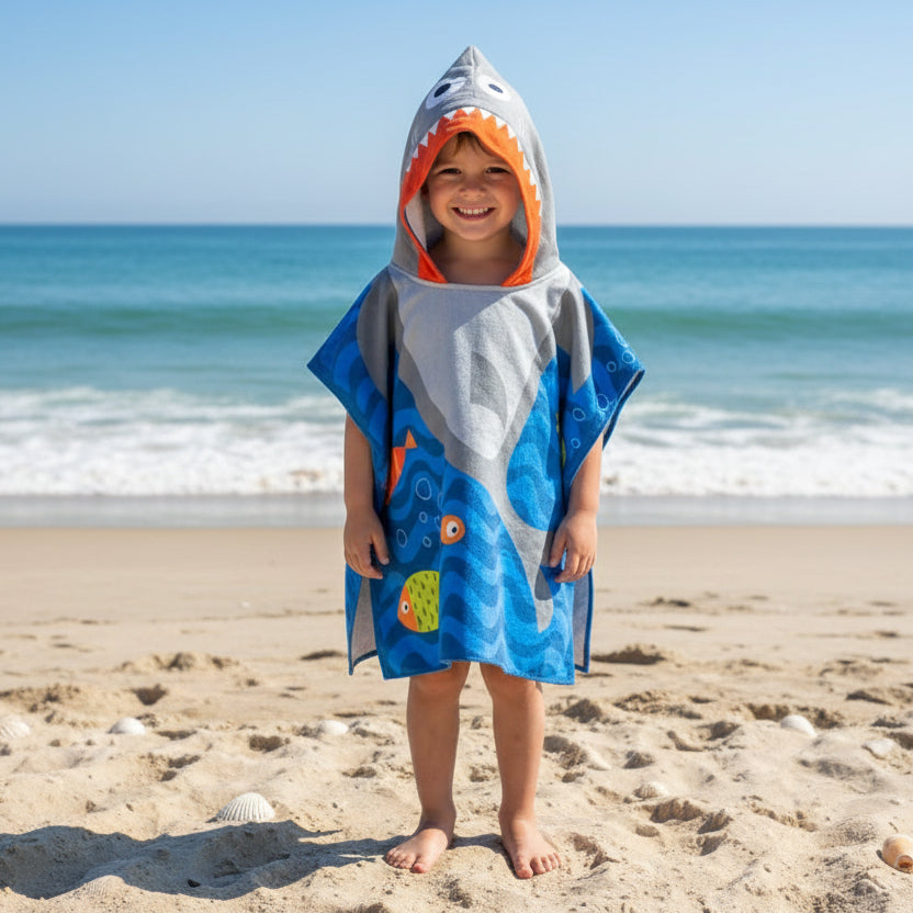 Shark Towel Poncho
