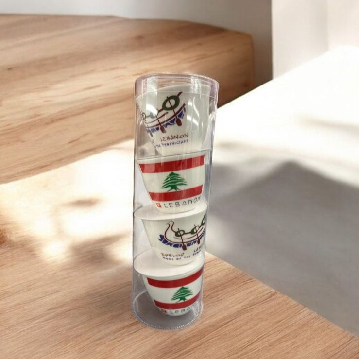 Lebanon coffee cups set