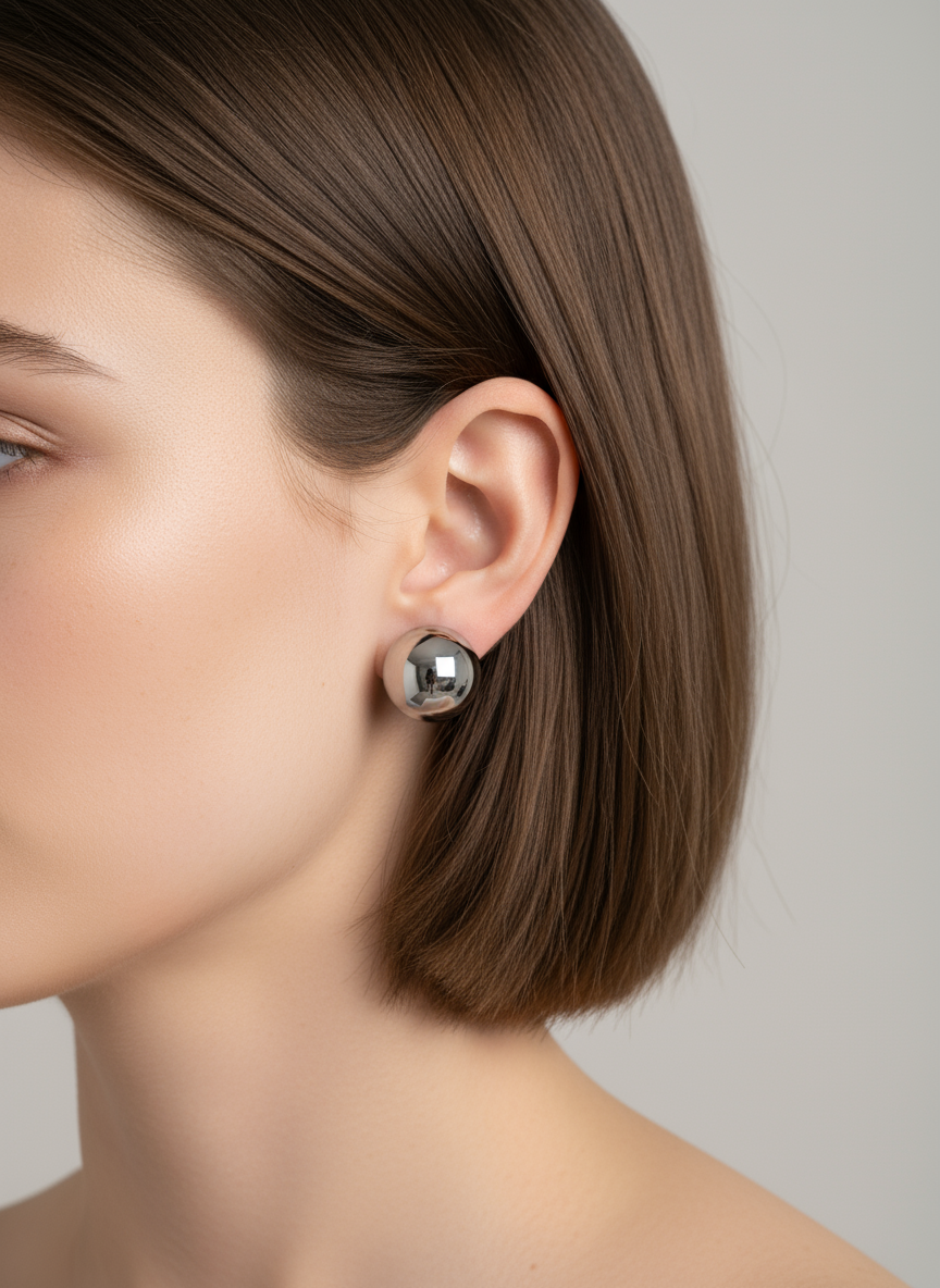 Round Earrings