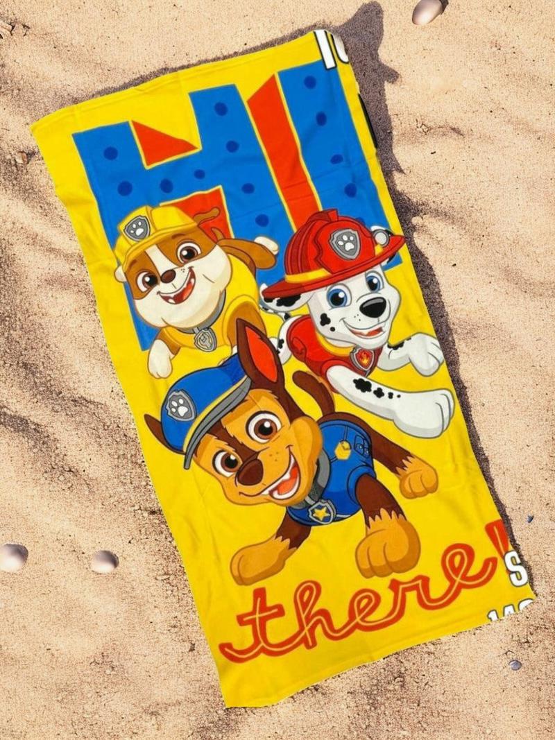 Hi there paw patrol towel