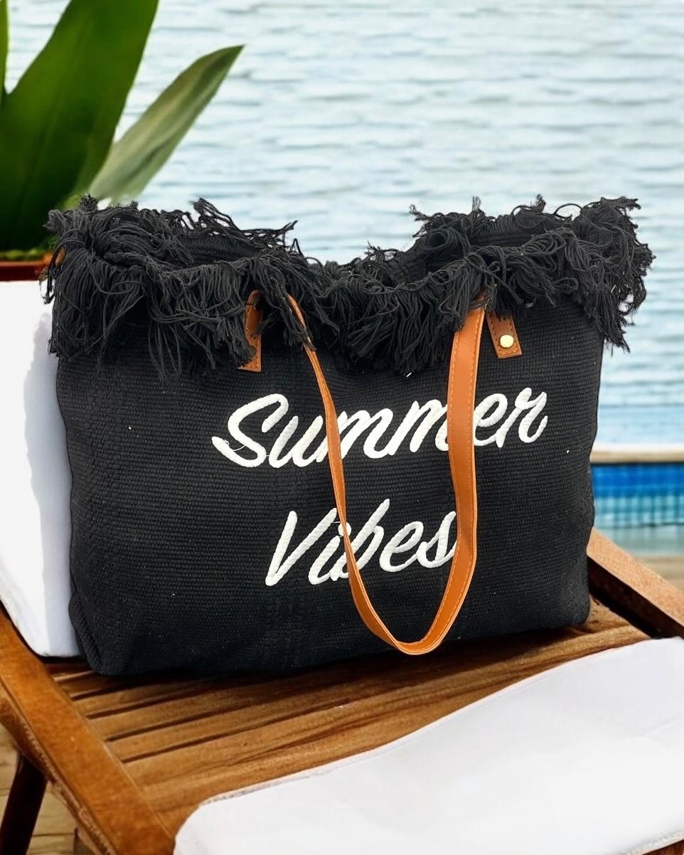 Summer vibes beach bag