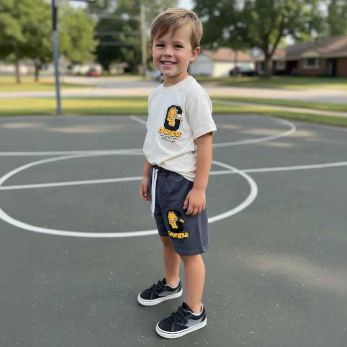 Garfield Shorts Set