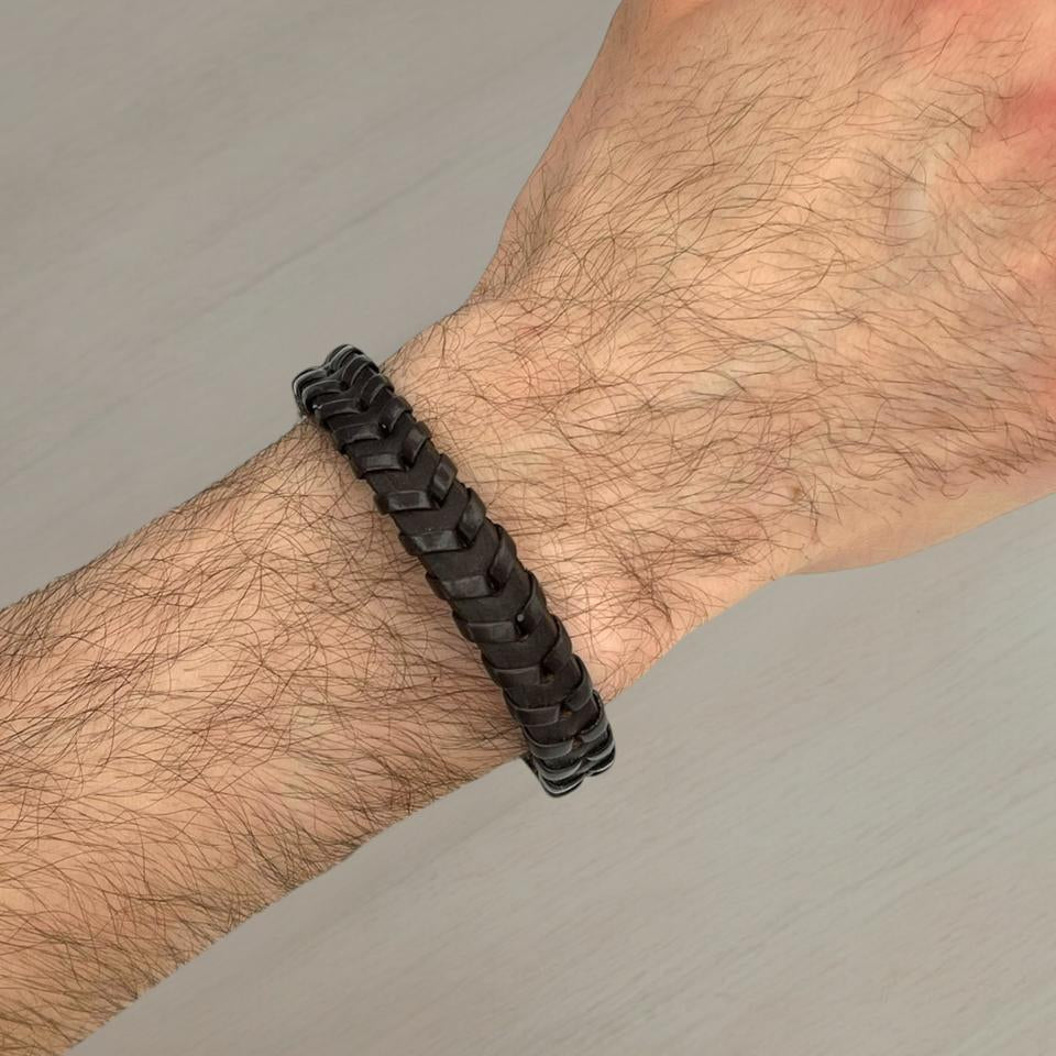 Brown Leather Bracelet