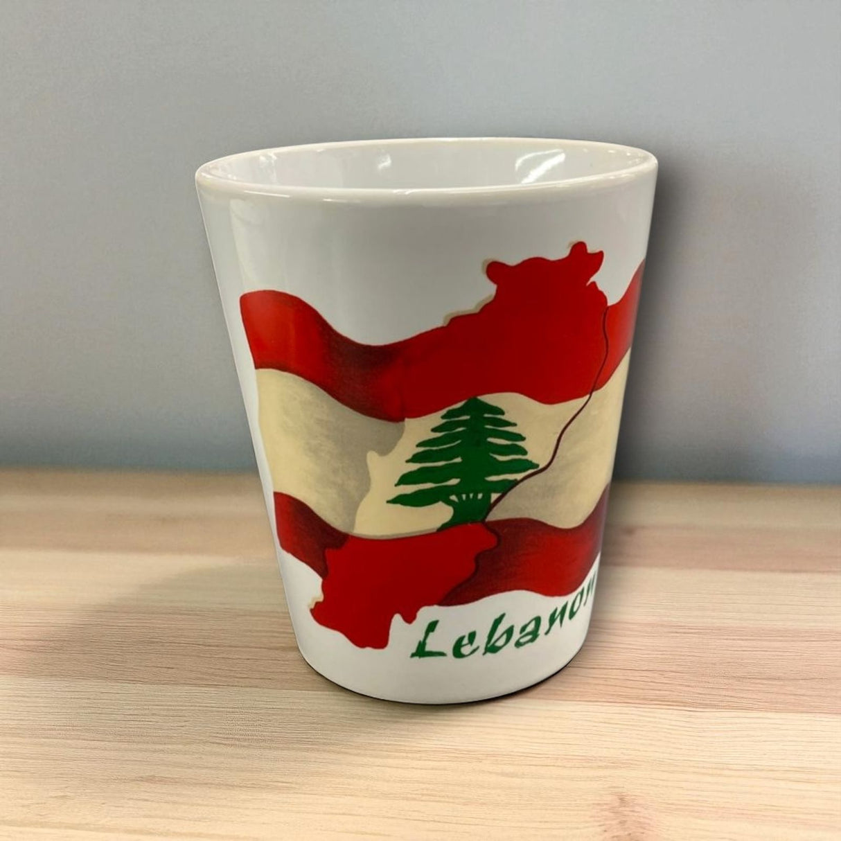Lebanon flag mug